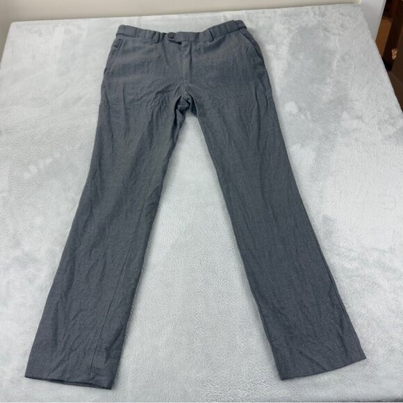 Carolina Herrera Wool Grey Dress Pants Women's Size 8 US / 36 EU - Picture 1 of 12